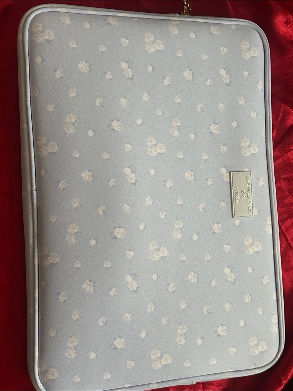 Love shack fancy yoobi computer sleeve